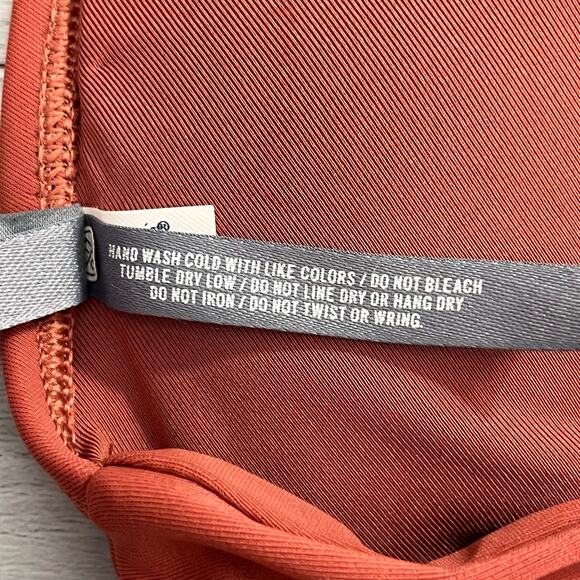 Aerie Knotted Triangle Tie Back Adjustable Straps Padded Bikini Top 2017 Medium - Picture 6 of 7